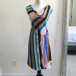 Plenty by Tracy Reece multicolor silk dress